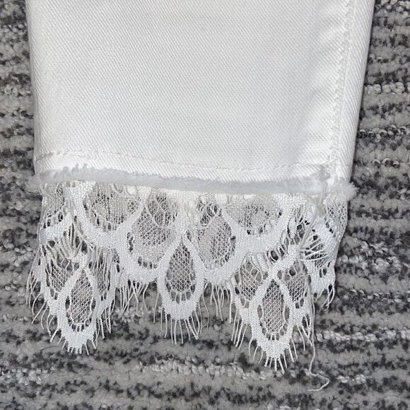 Mother High Waisted Looker Dagger Ankle Fray Size 25 - Picture 2 of 16